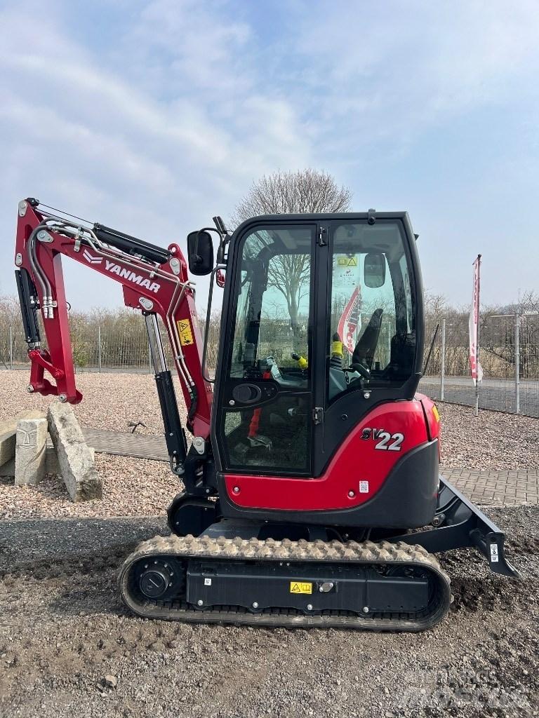Yanmar SV 22 Mini kotrók < 7t