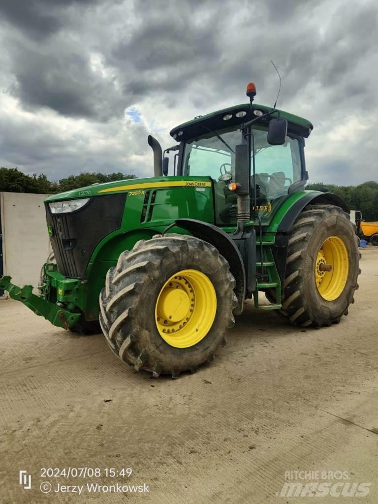John Deere 7260 R Traktorok