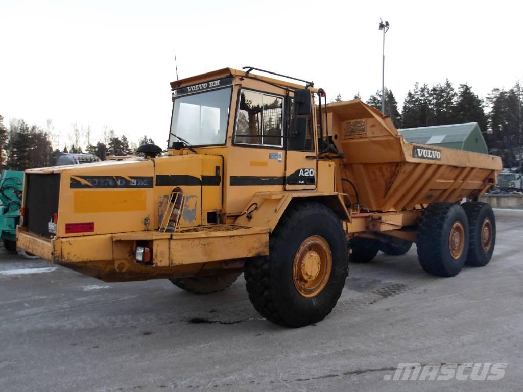 Volvo BM A 20 6+6 Csuklósdömperek
