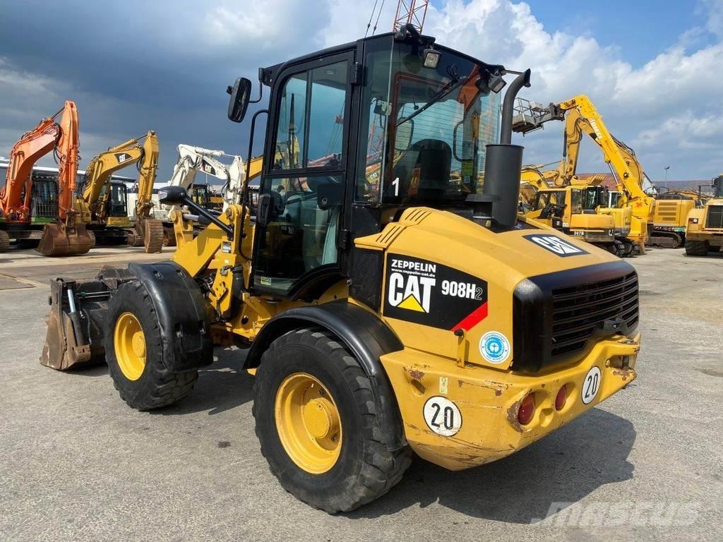 CAT 908 H2 NVT Gumikerekes homlokrakodók
