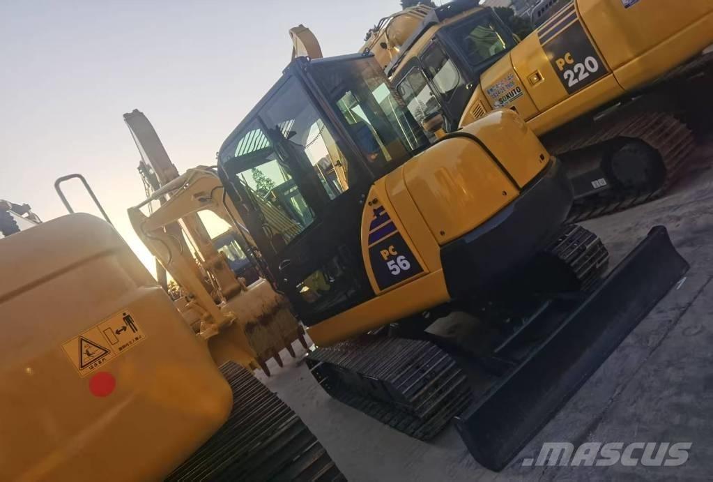 Komatsu PC 56 Mini kotrók < 7t