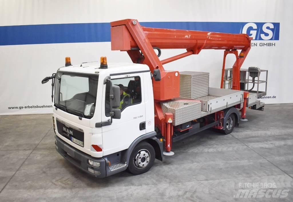 Ruthmann T 330 Teherautóra szerelt emelők és állványok
