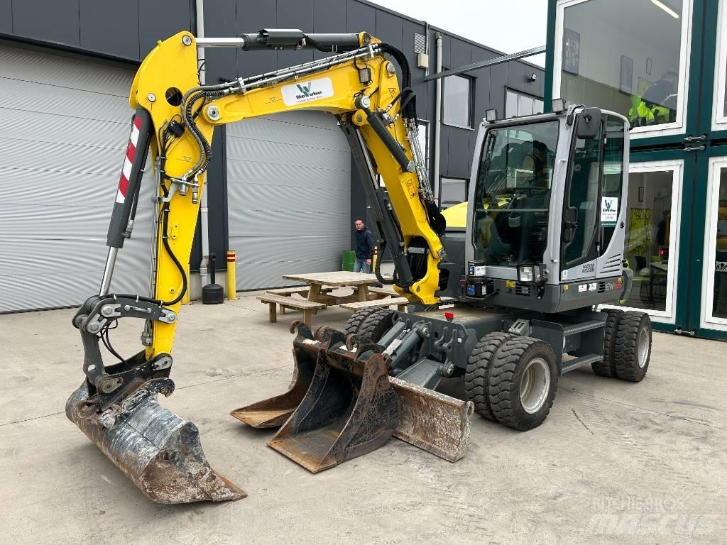 Wacker Neuson EW 65 Gumikerekes kotrók