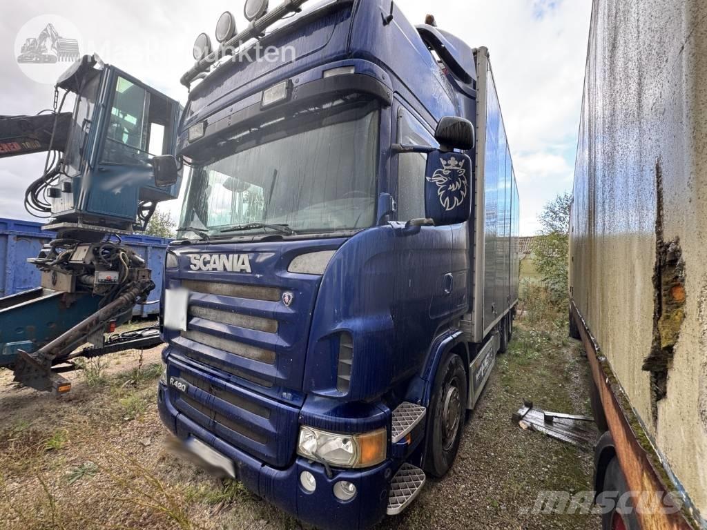 Scania R 420 LB Dobozos teherautók