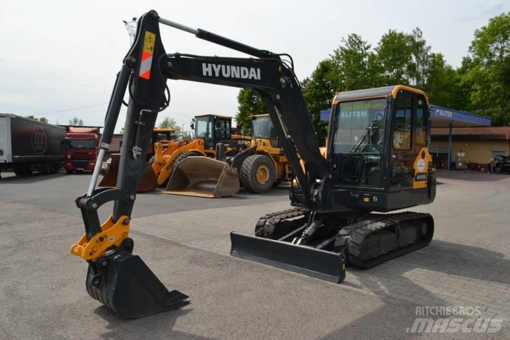 Hyundai HX 55 Mini kotrók < 7t