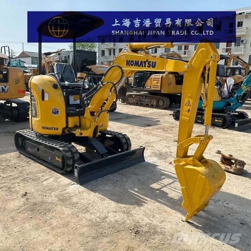 Komatsu PC 20 MR Mini kotrók < 7t