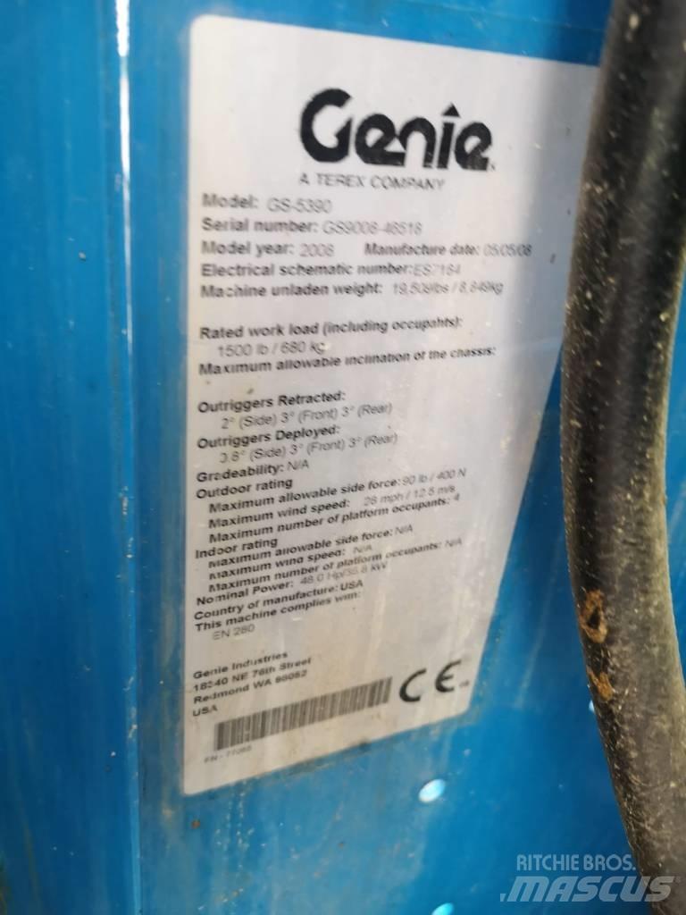 Genie 5390 Ollós emelők