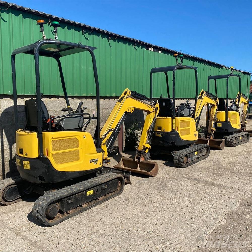 Yanmar Vio 17 Mini kotrók < 7t