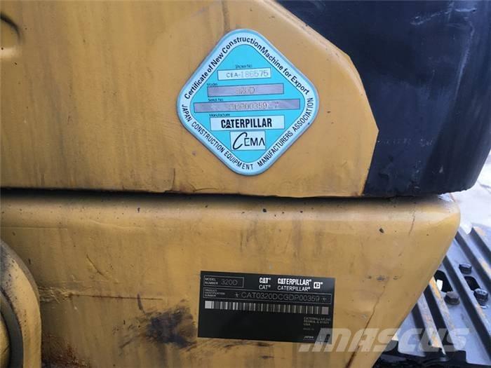 CAT 320 D Lánctalpas kotrók