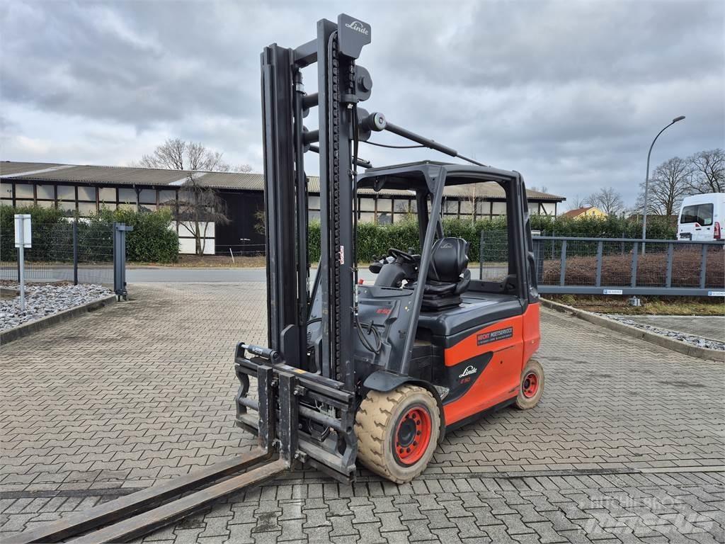 Linde E50HL Elektromos targoncák