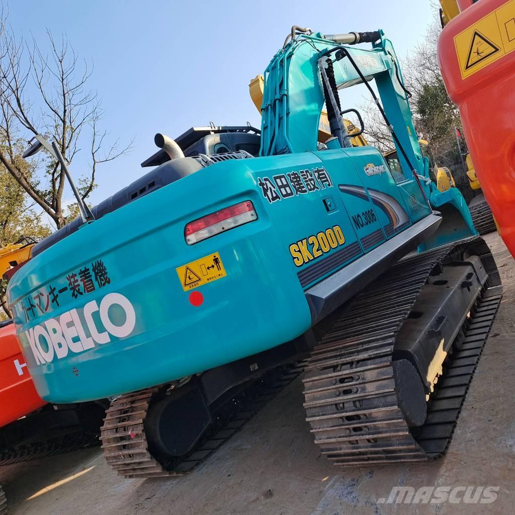 Kobelco SK 200 Lánctalpas kotrók