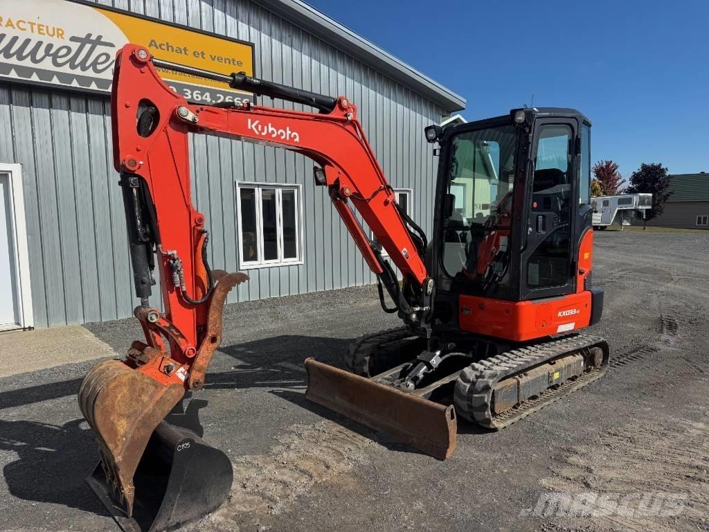 Kubota KX 033-4 Mini kotrók < 7t