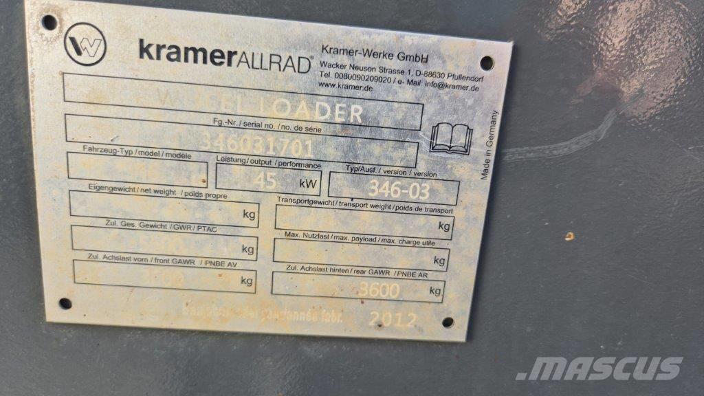 Kramer 750 Gumikerekes homlokrakodók