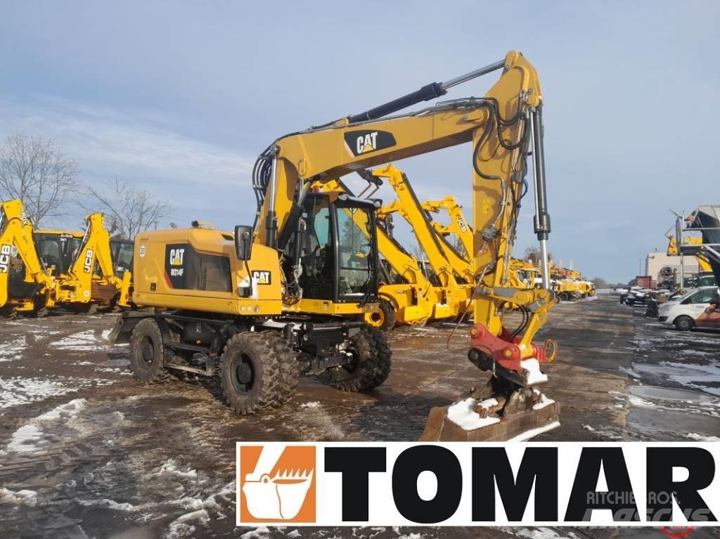 CAT M 314 F Gumikerekes kotrók