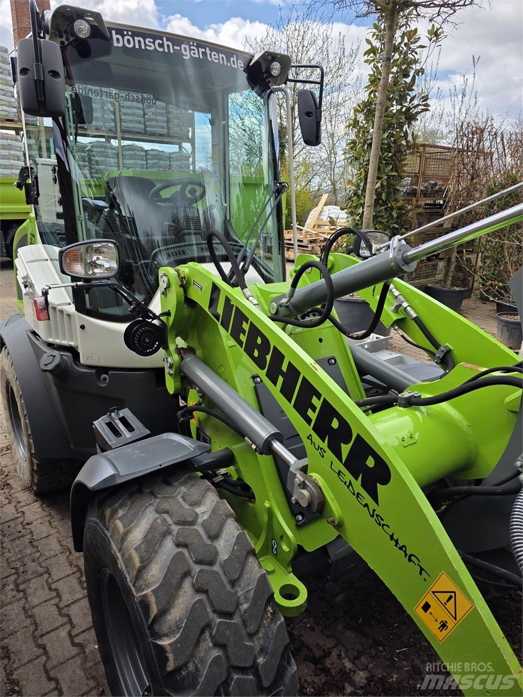 Liebherr L 507 S Gumikerekes homlokrakodók