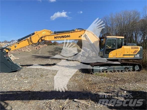 Hyundai HX220L Lánctalpas kotrók