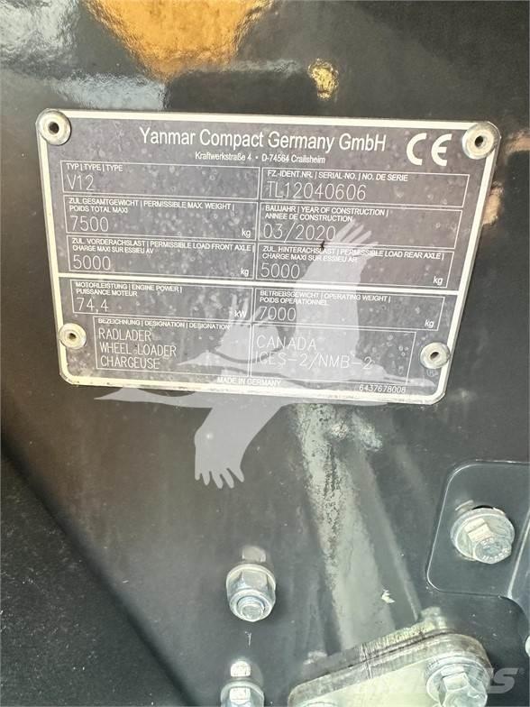 Yanmar V12 Gumikerekes homlokrakodók
