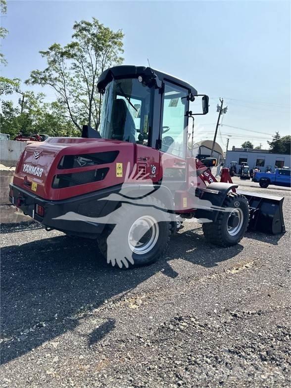 Yanmar V8 Gumikerekes homlokrakodók