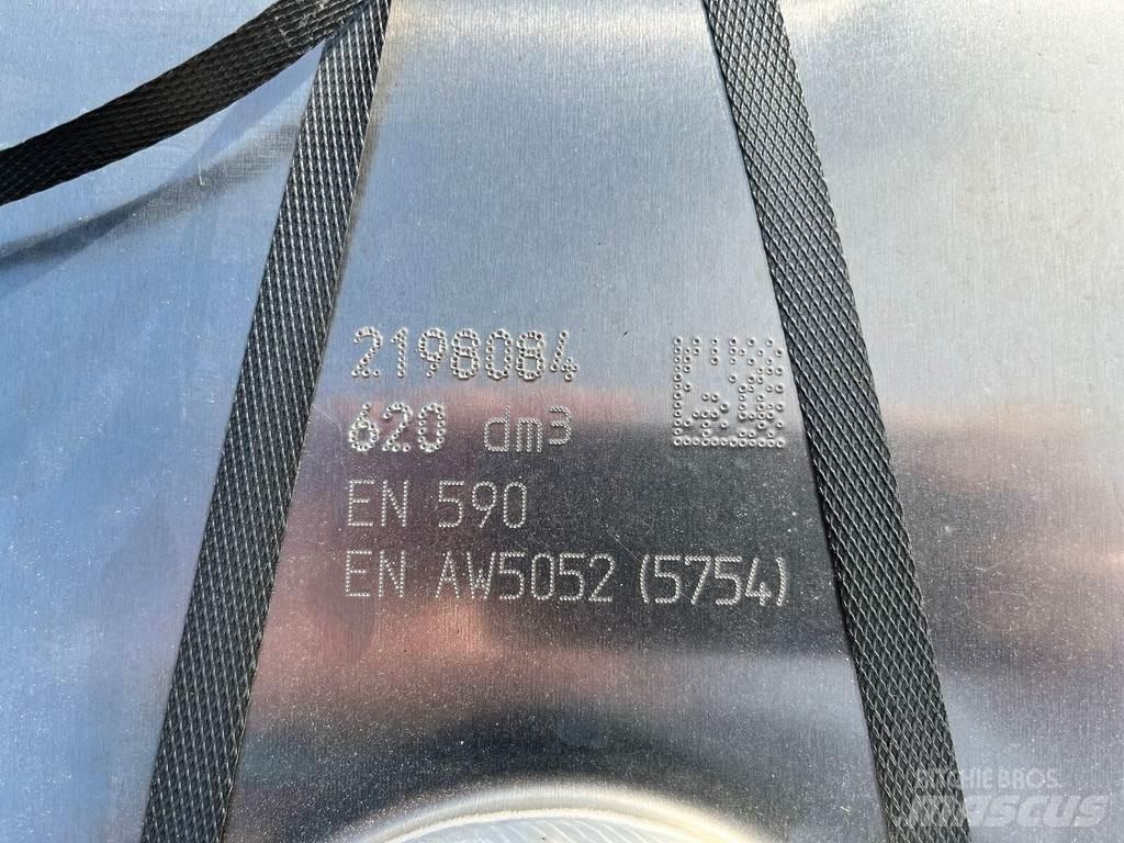 DAF XG Üzemanyag- és adaléktartályok