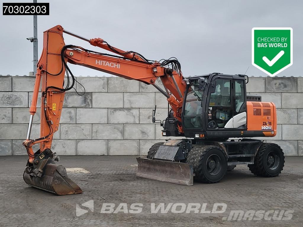 Hitachi ZX140W -6 Gumikerekes kotrók
