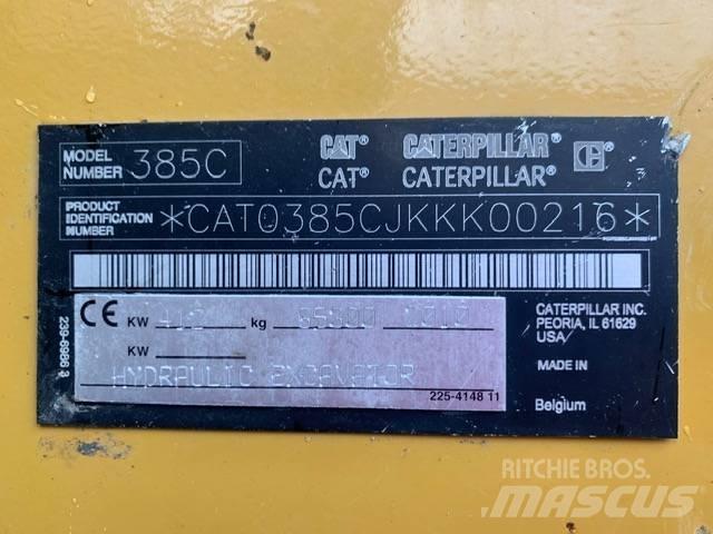 CAT 385 C L  385CL Lánctalpas kotrók