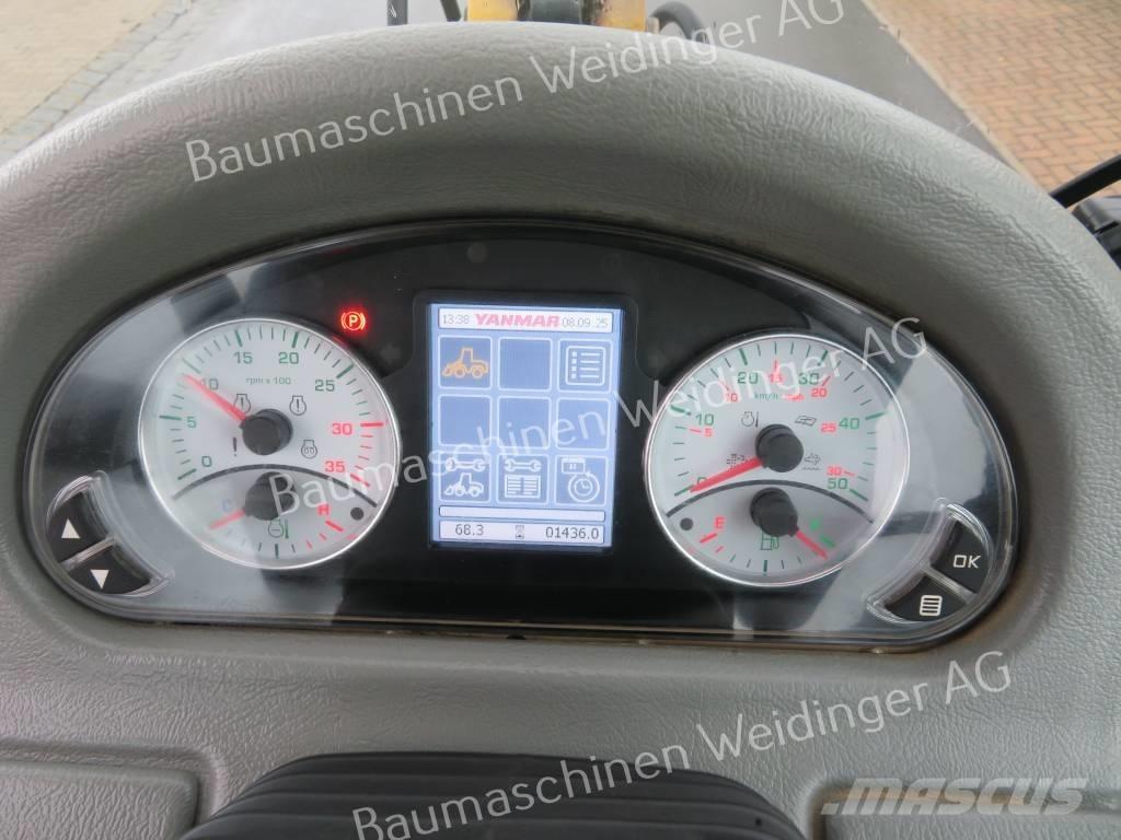 Yanmar V 80 Gumikerekes homlokrakodók