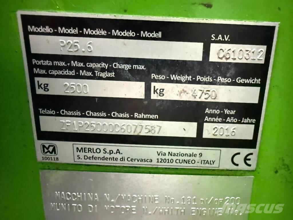 Merlo P25.6 Teleszkópos rakodók