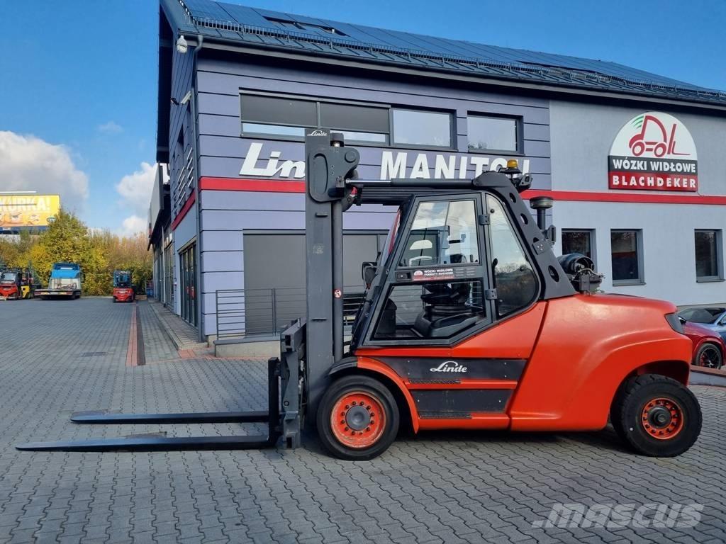 Linde H80T-1100 Gázüzemű targoncák