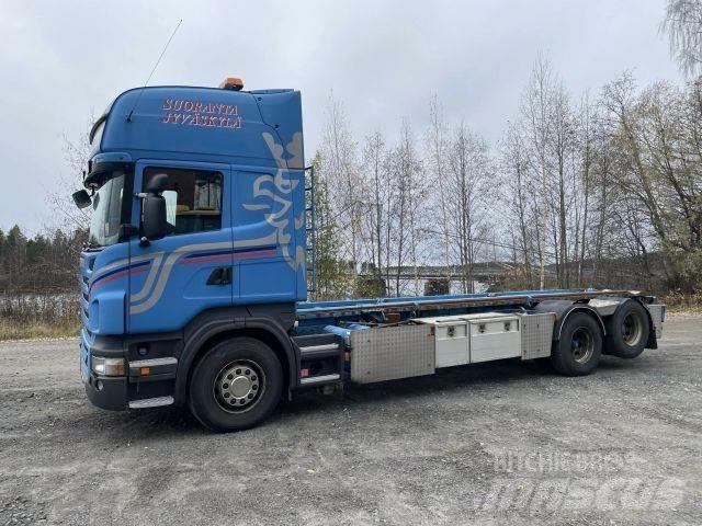 Scania R500 6x2 Konténer keretes / Konténeres teherautók