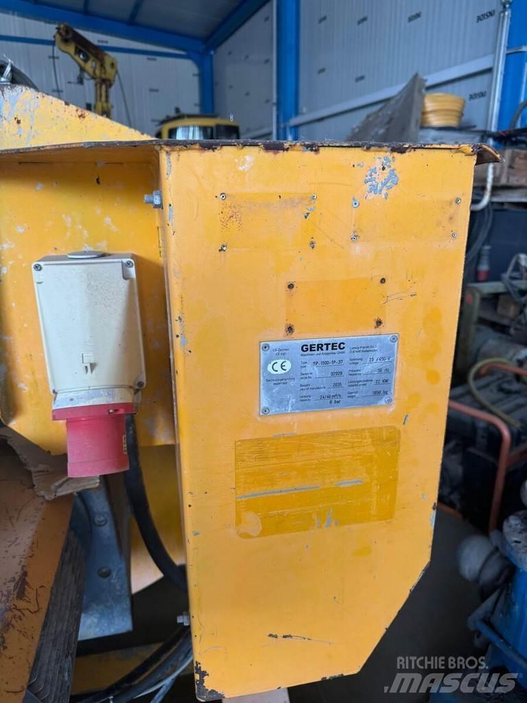  GERTEC SP 1100 Betonpumpák