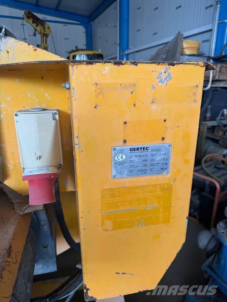  GERTEC SP 1100 Betonpumpák