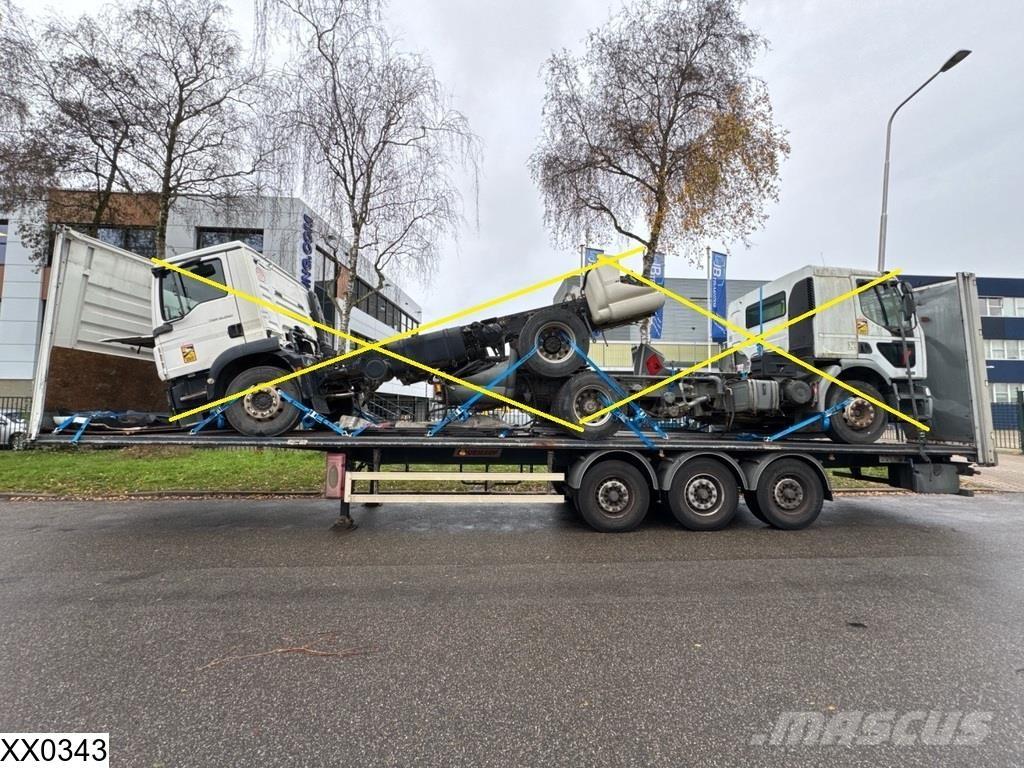 Fruehauf Tautliner Elhúzható ponyvás félpótkocsik