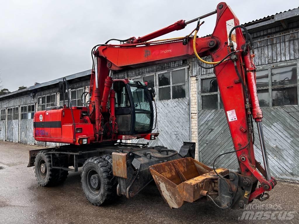 JCB JS 130 W Gumikerekes kotrók
