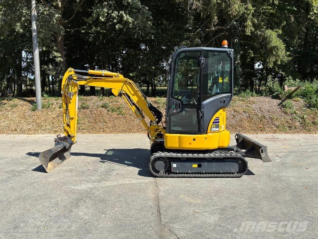 Komatsu PC26MR-5 Mini kotrók < 7t