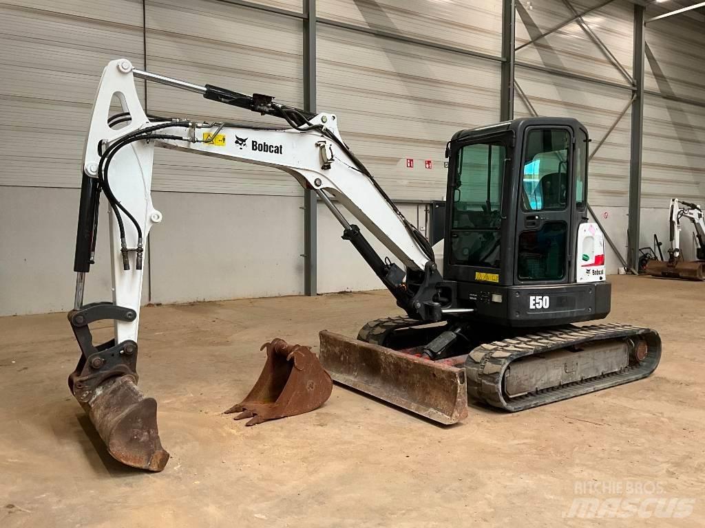 Bobcat E 50 Mini kotrók < 7t