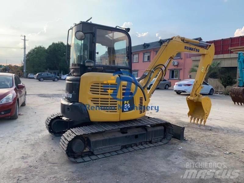 Komatsu PC 55 MR Mini kotrók < 7t