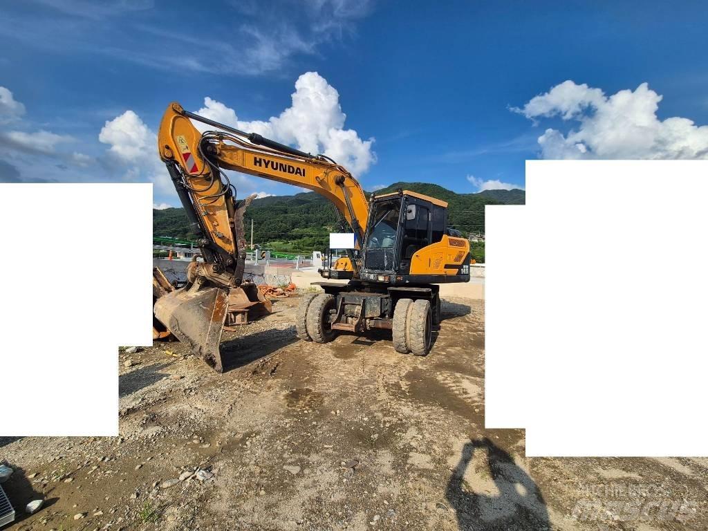 Hyundai HW 145 Gumikerekes kotrók