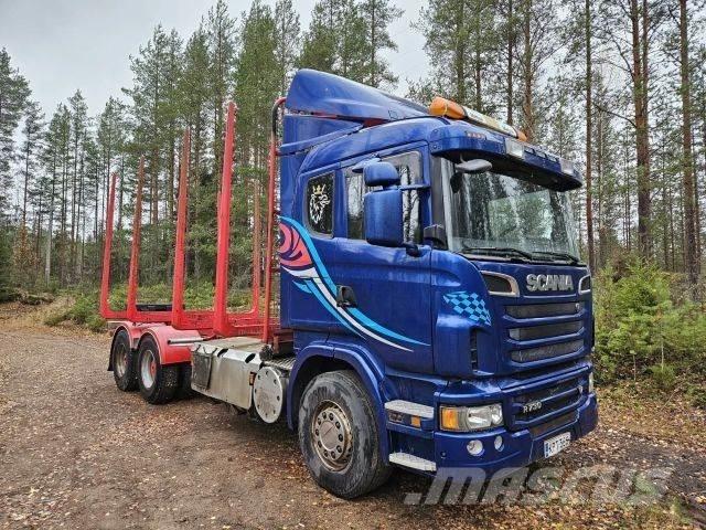 Scania R 730 Rönkszállító teherautók