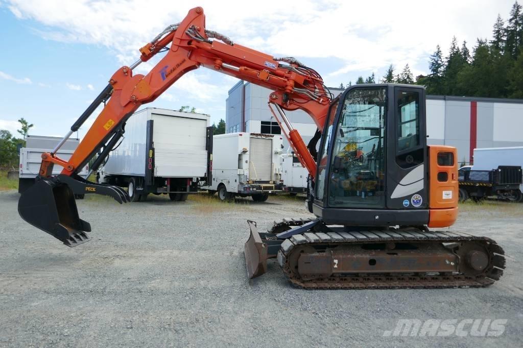 Hitachi zx75ur-5B Lánctalpas kotrók