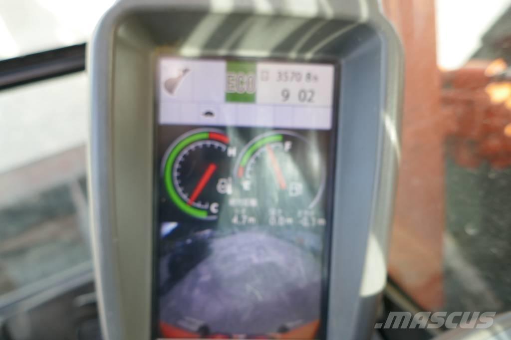 Hitachi zx75ur-5B Lánctalpas kotrók