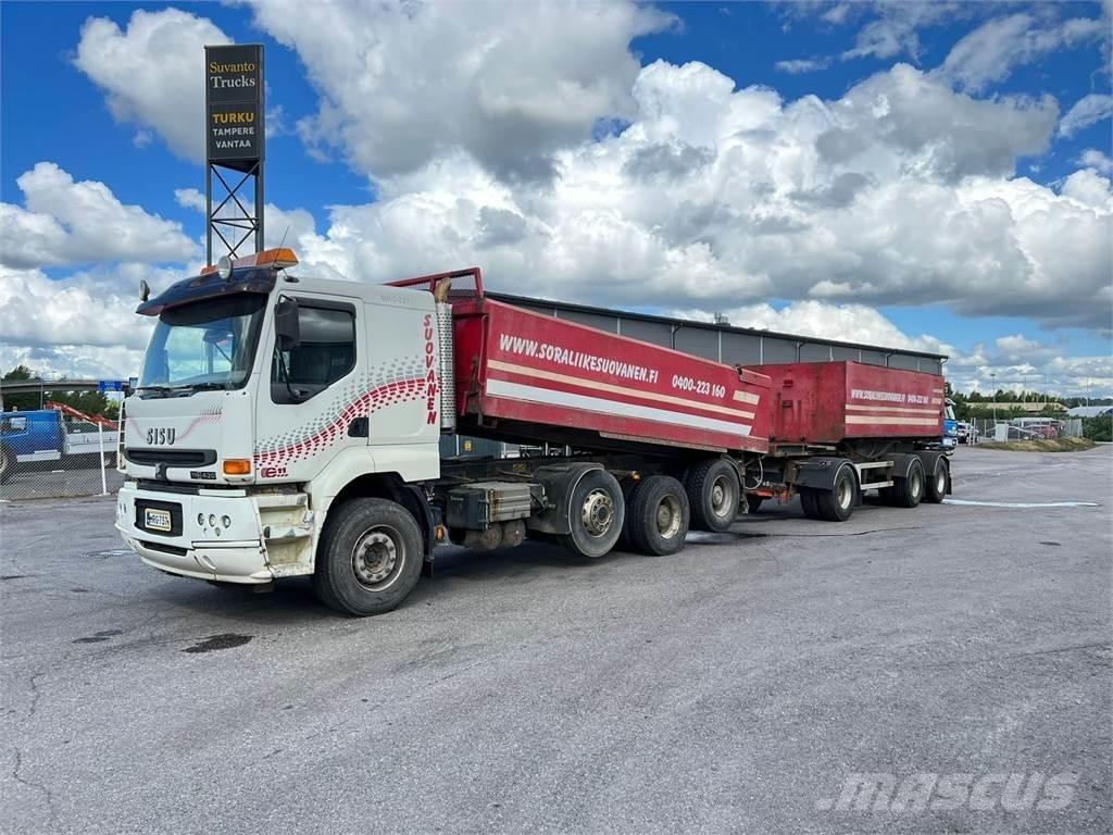 Sisu E11M-420 8X4 Billenő teherautók