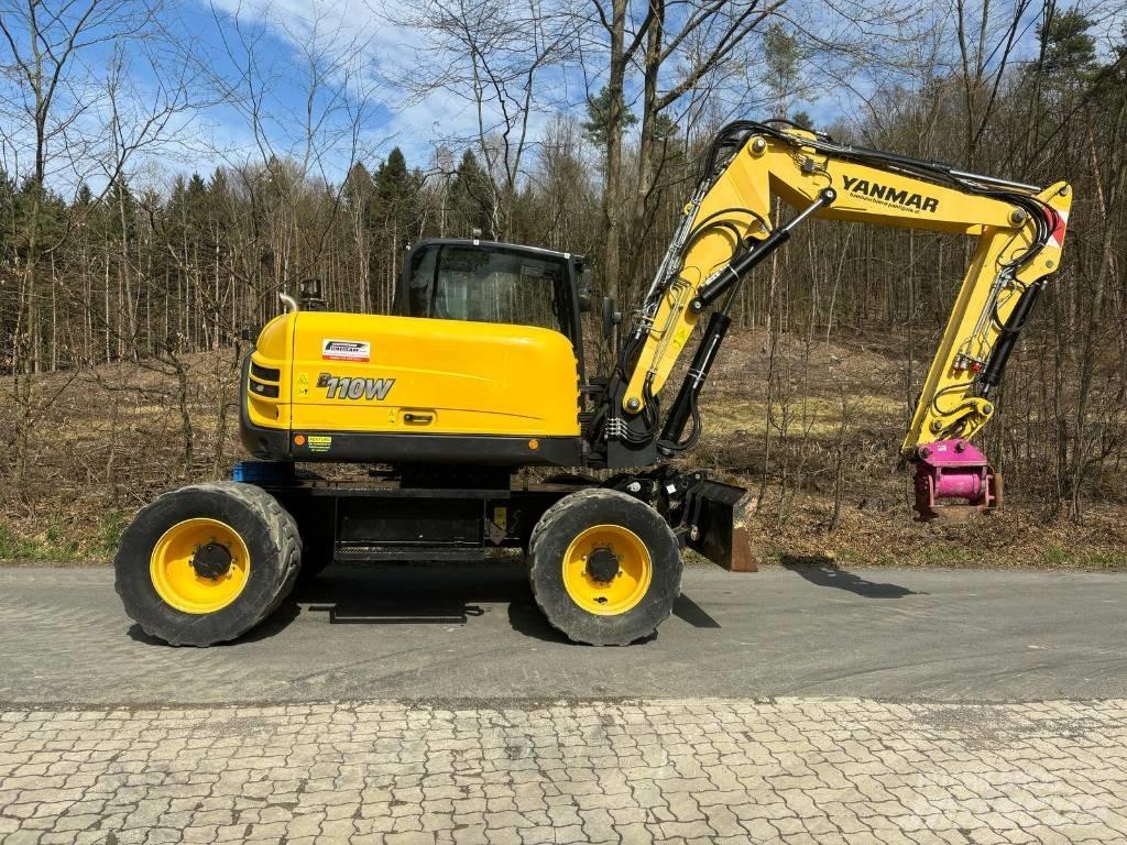 Yanmar B 110 W Gumikerekes kotrók