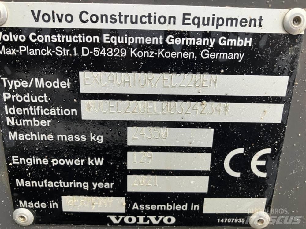 Volvo EC220EN Lánctalpas kotrók