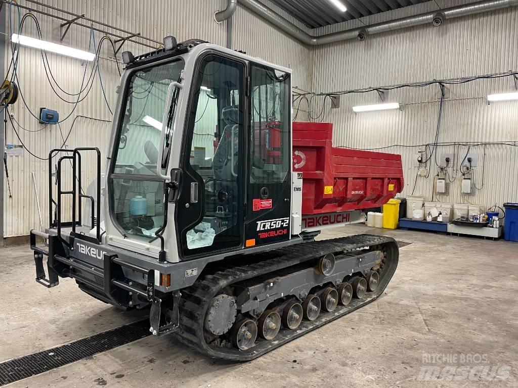 Takeuchi TCR50-2 Lánctalpas dömperek