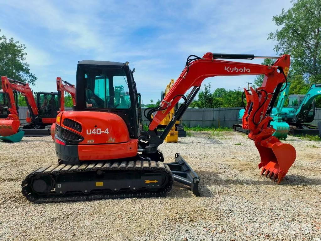 Kubota U 40 Mini kotrók < 7t