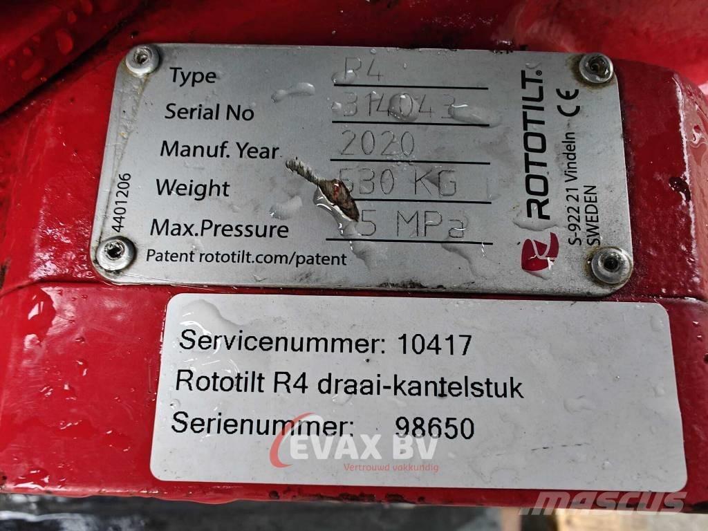Rototilt R4 Forgatók-Építőipar