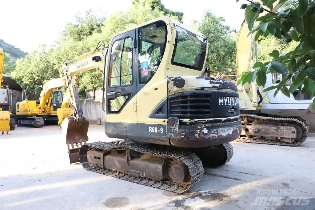 Hyundai R60-9 Mini kotrók < 7t