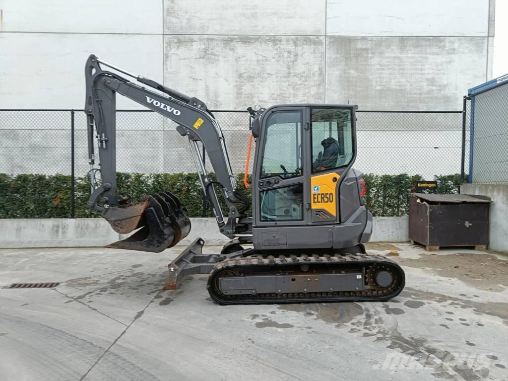 Volvo ECR 50 F Lánctalpas kotrók