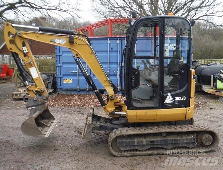 CAT 302.7 D CR Mini kotrók < 7t