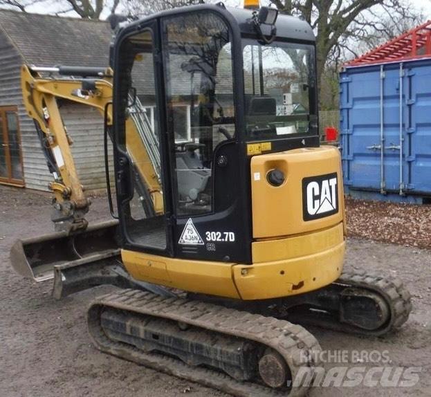 CAT 302.7 D CR Mini kotrók < 7t
